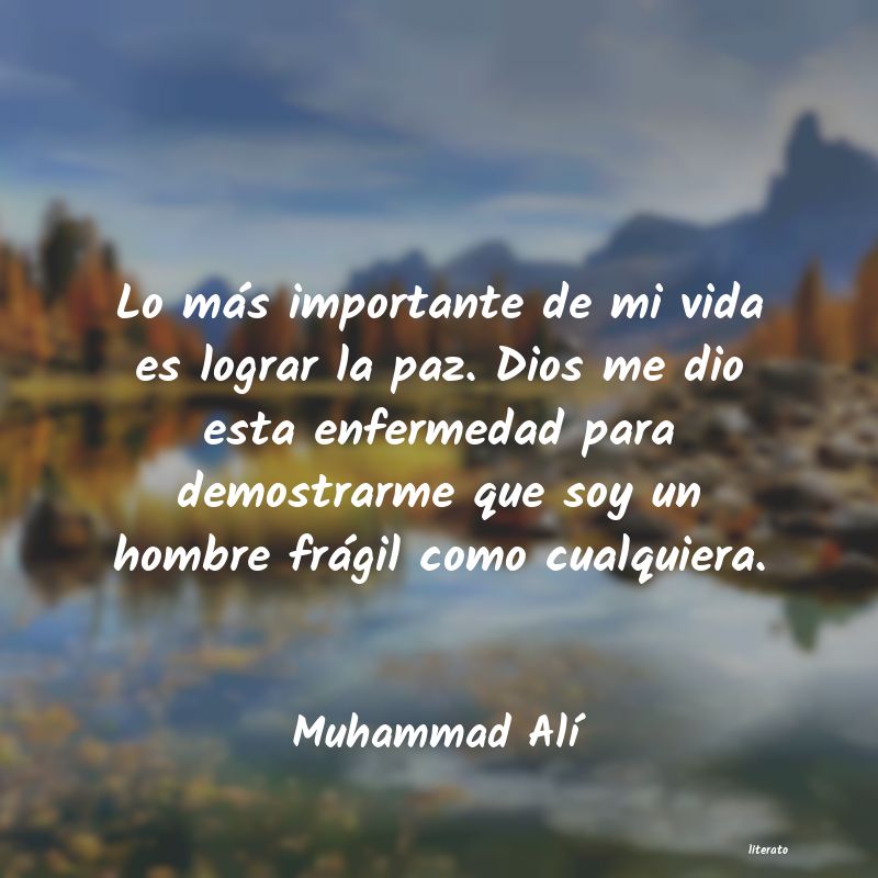 Frases de Muhammad Alí