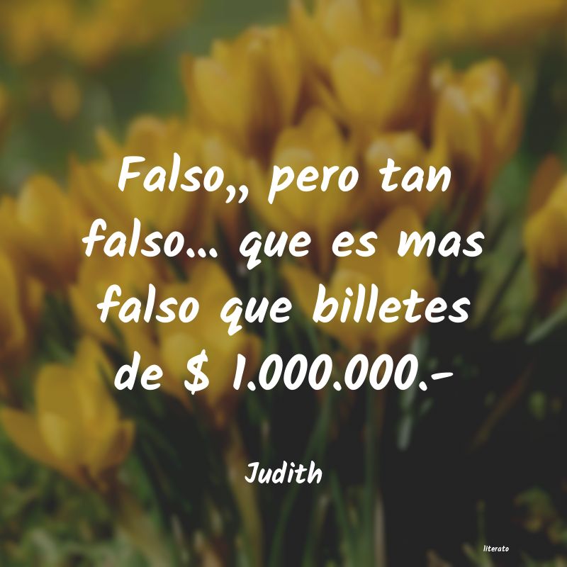 frases de Judith