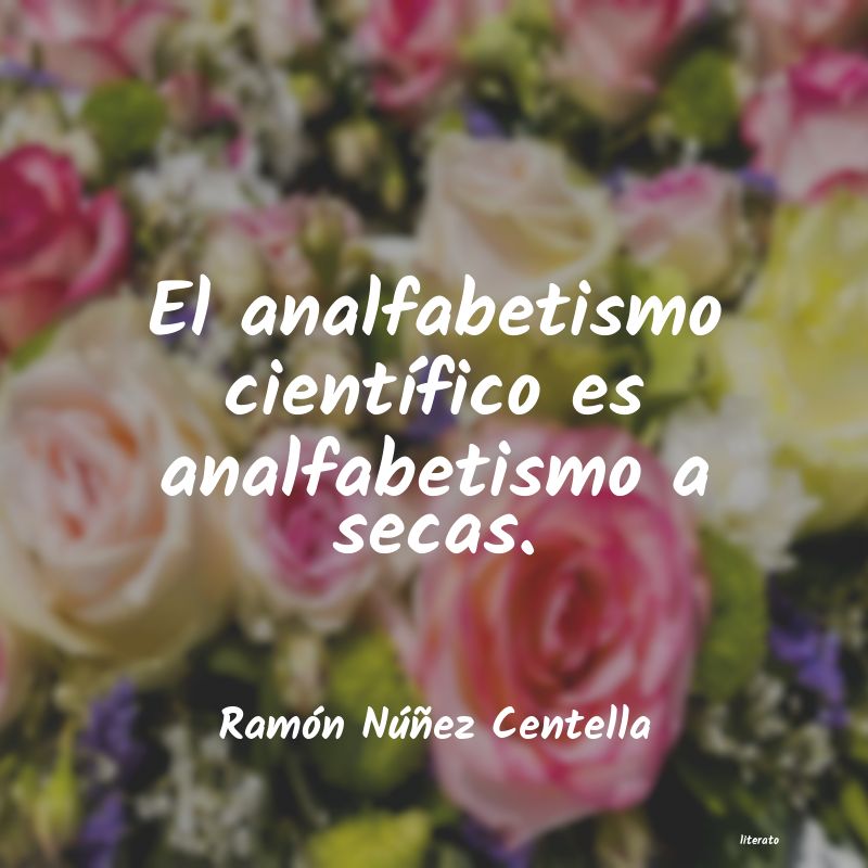 Frases de Ramón Núñez Centella