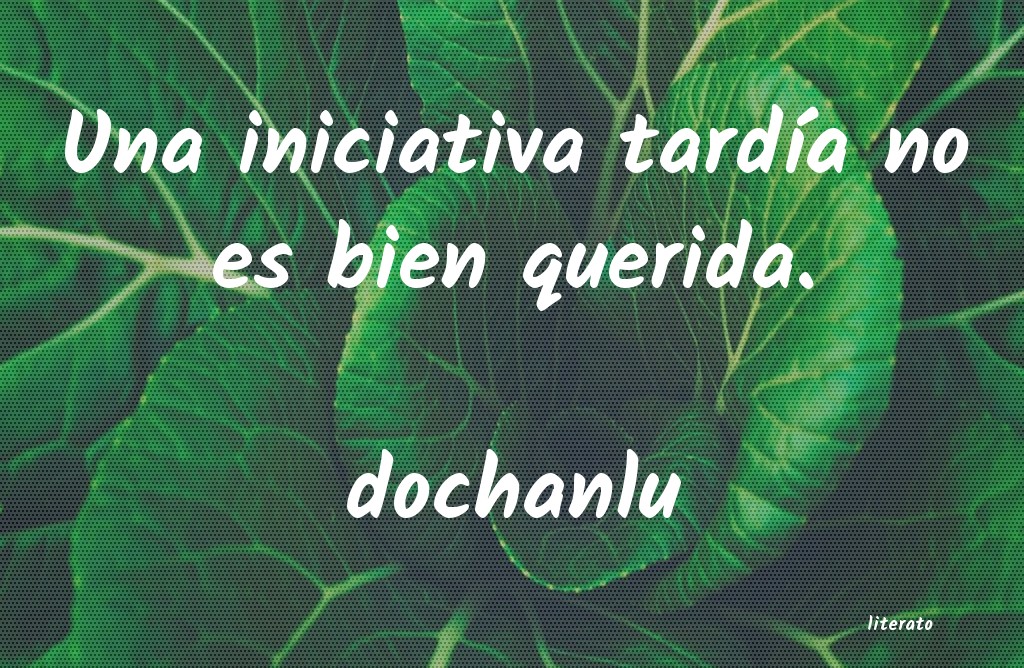 Frases de dochanlu