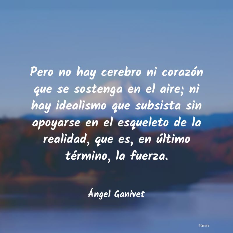 frases de Ãngel Ganivet