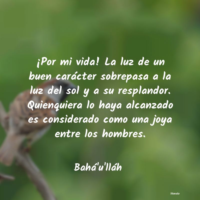 Frases de Bahá'u'lláh