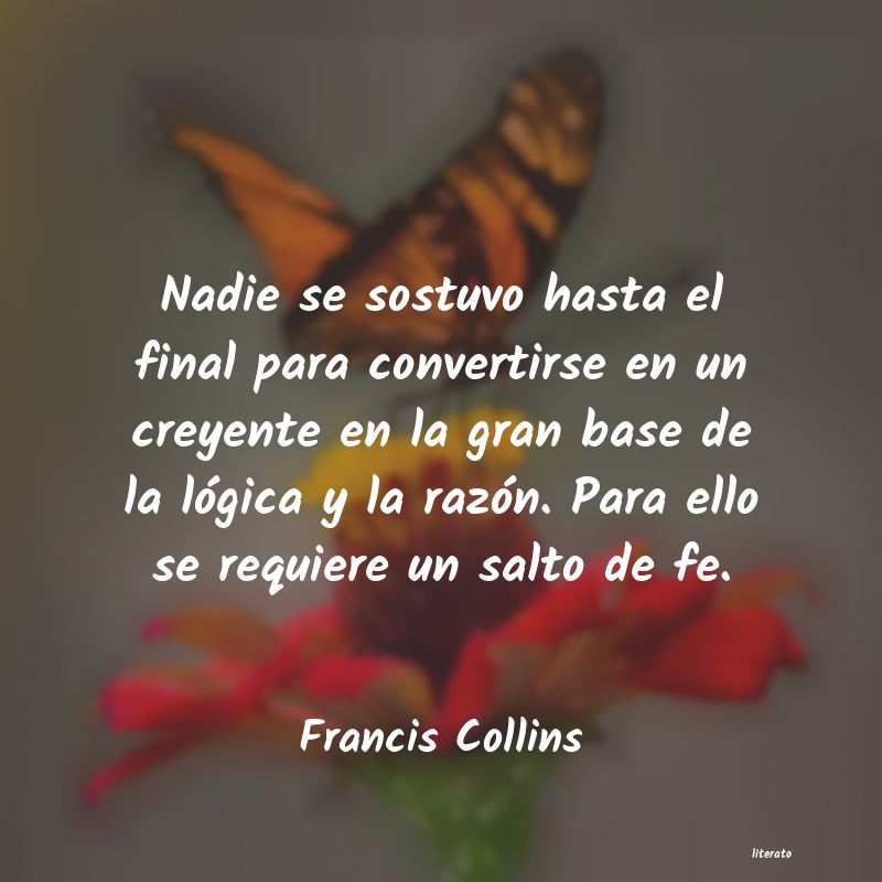 frases de Francis Collins