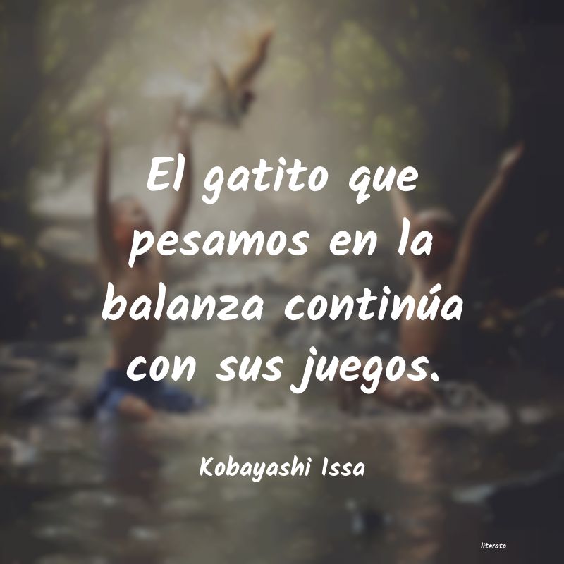 frases de Kobayashi Issa