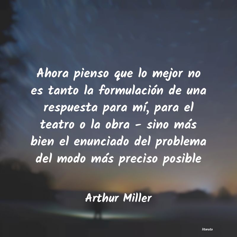 Frases de Arthur Miller