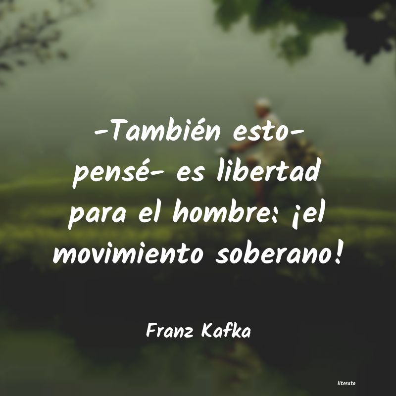 frases de Franz Kafka