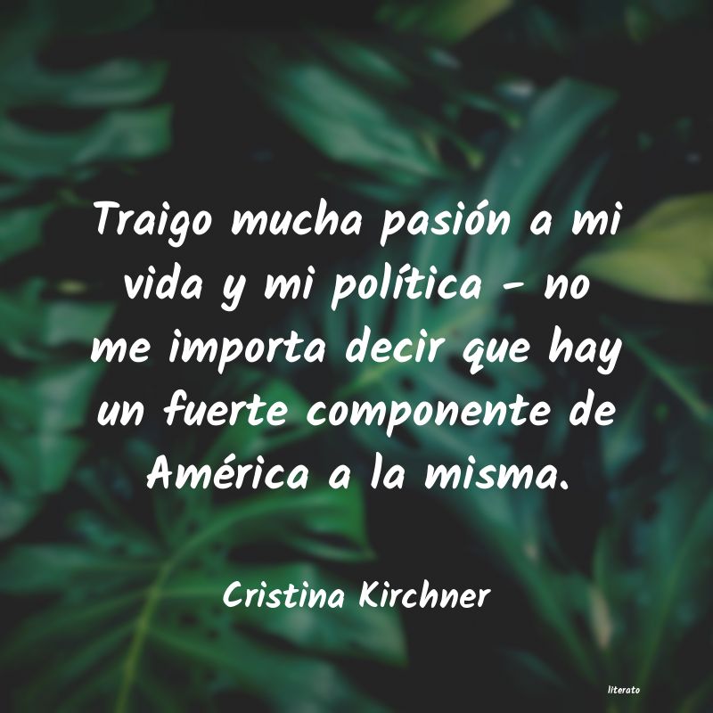 Frases de Cristina Kirchner