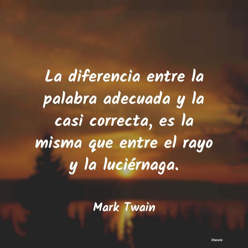 frases de Mark Twain