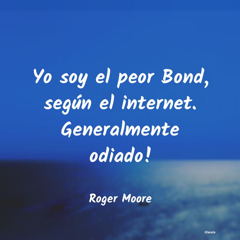 Frases de Roger Moore