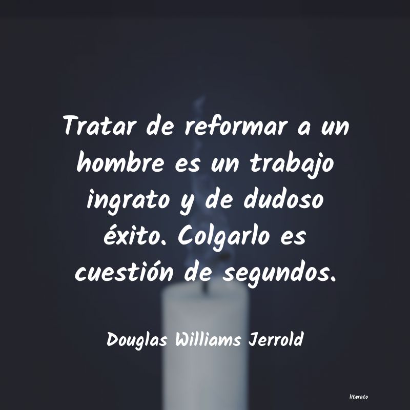 frases de Douglas Williams Jerrold