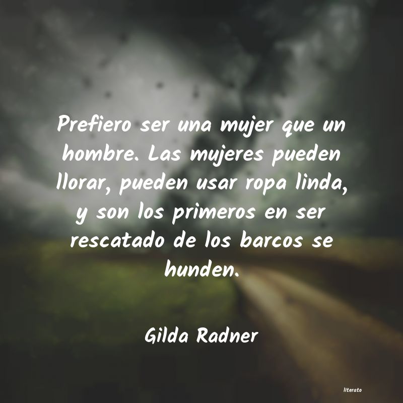 Frases de Gilda Radner