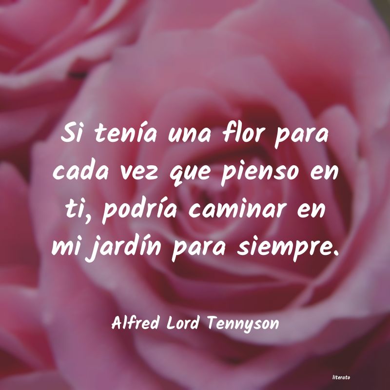 Frases de Alfred Lord Tennyson