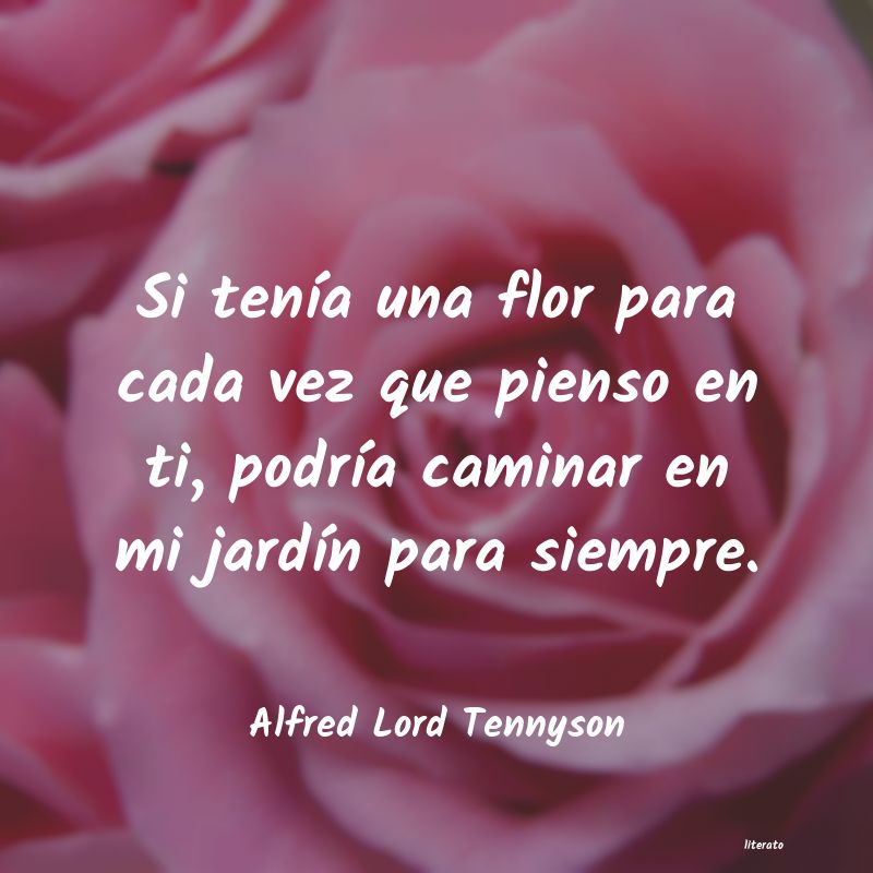 frases de Alfred Lord Tennyson