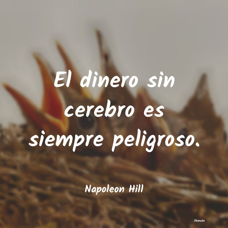 frases de Napoleon Hill