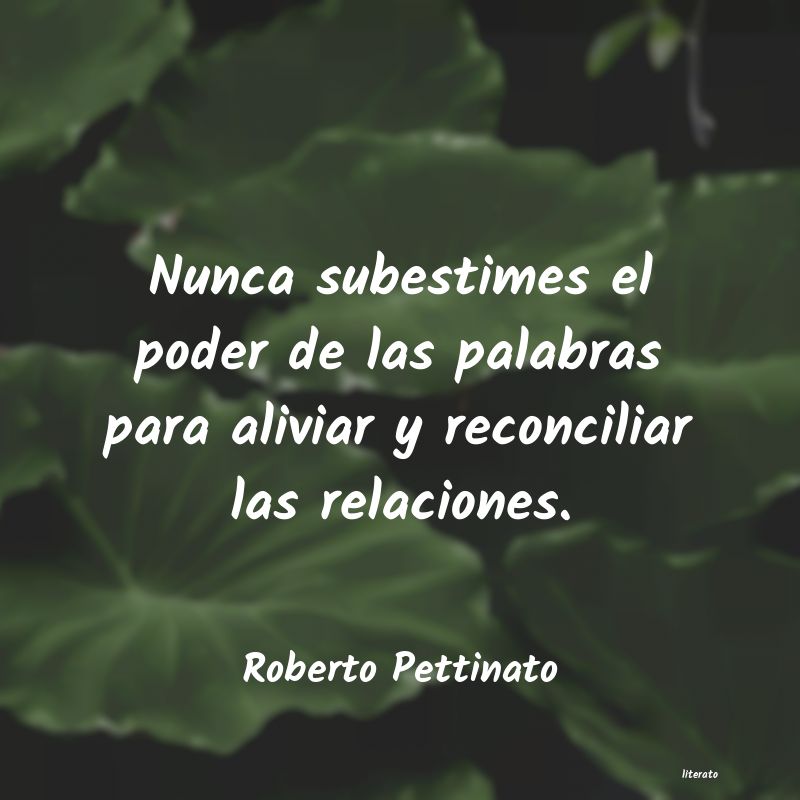 palabras para reconciliar