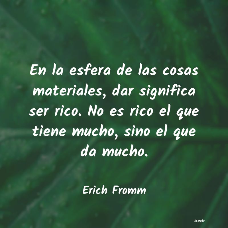 Frases de Erich Fromm