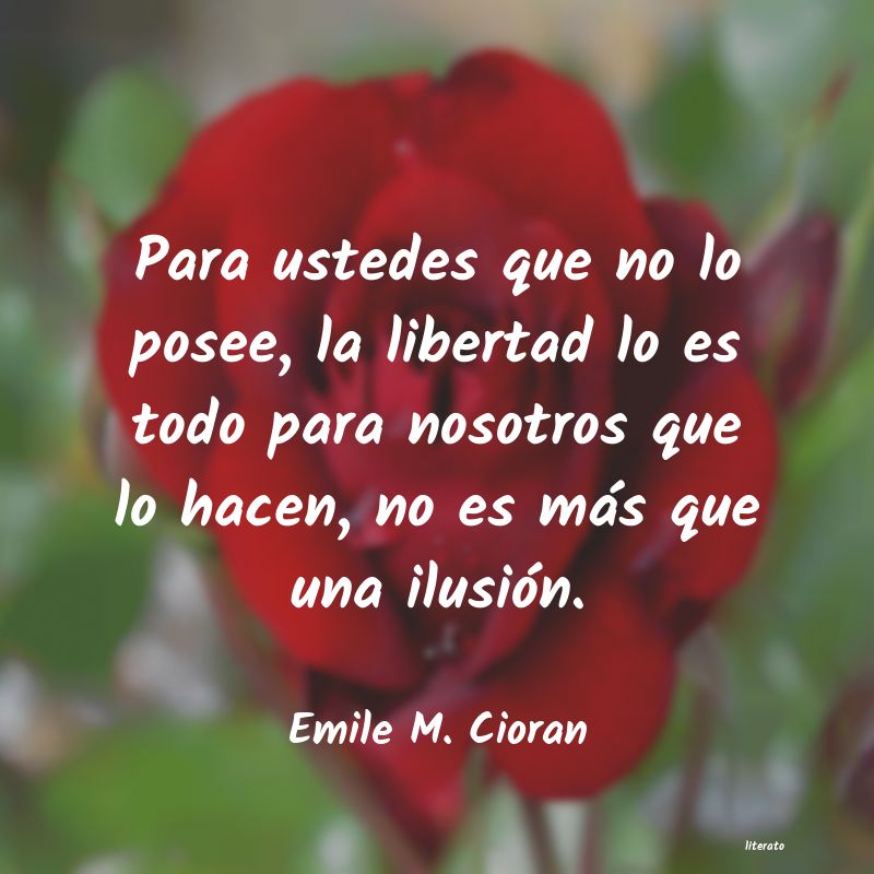 frases de Emile M. Cioran