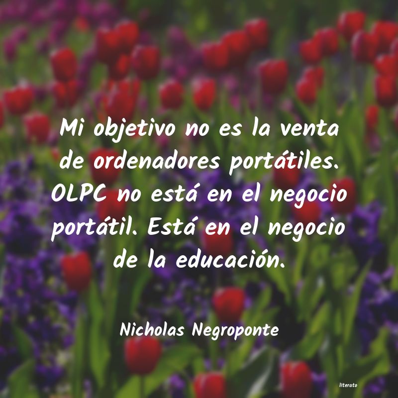frases de Nicholas Negroponte