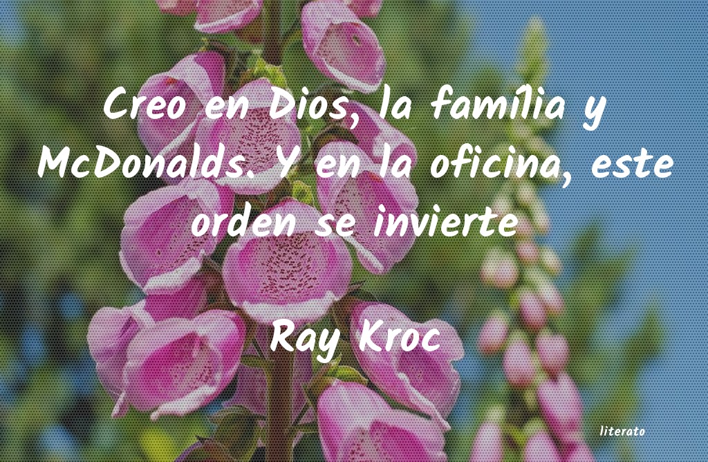 Frases de Ray Kroc