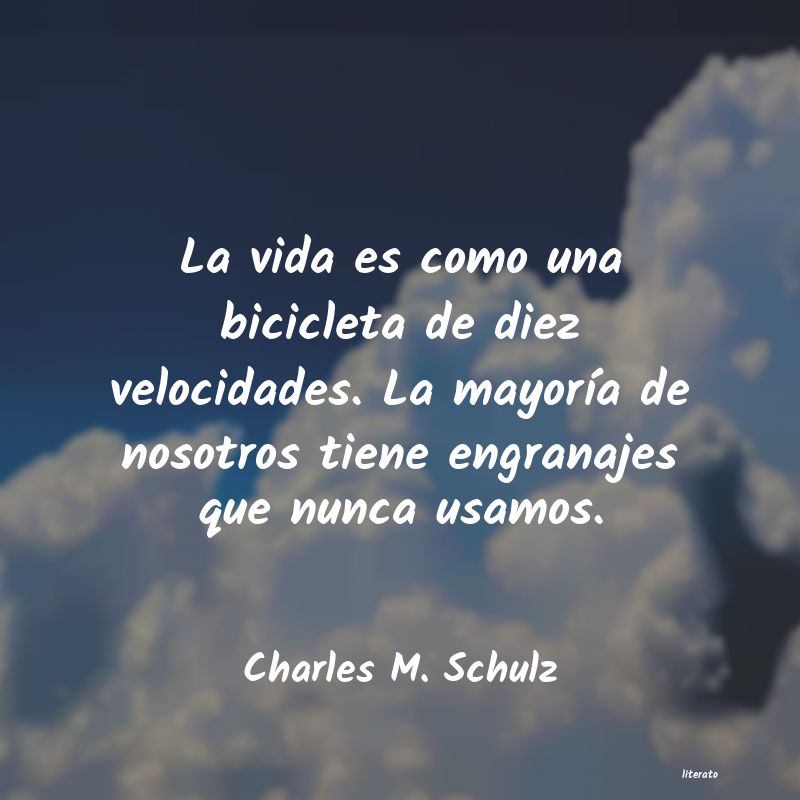 Frases de Charles M. Schulz