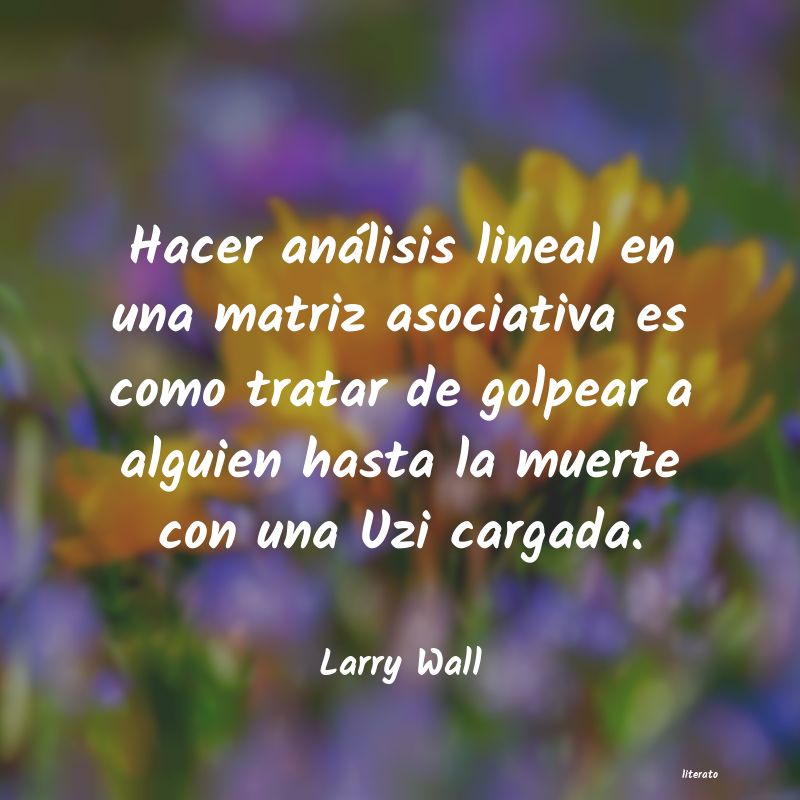 frases de Larry Wall