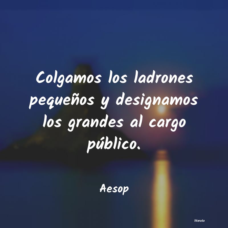<ol class='breadcrumb' itemscope itemtype='http://schema.org/BreadcrumbList'>
<li itemprop='itemListElement'><a href='/autores/'>Autores</a></li>
<li itemprop='itemListElement'><a href='/autor/aesop/'>aesop</a></li>
</ol>