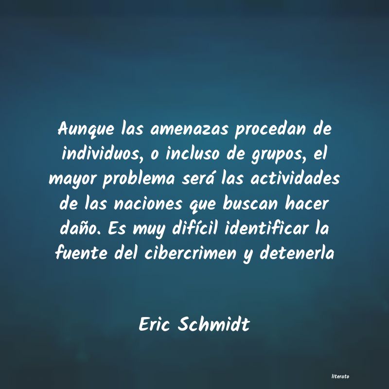 Frases de Eric Schmidt