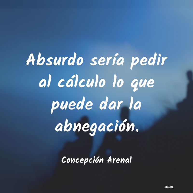 frases de Concepción Arenal