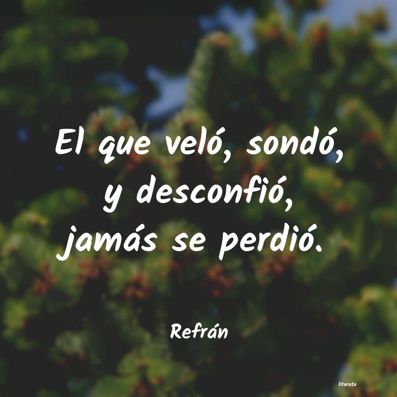 frases de Refrán