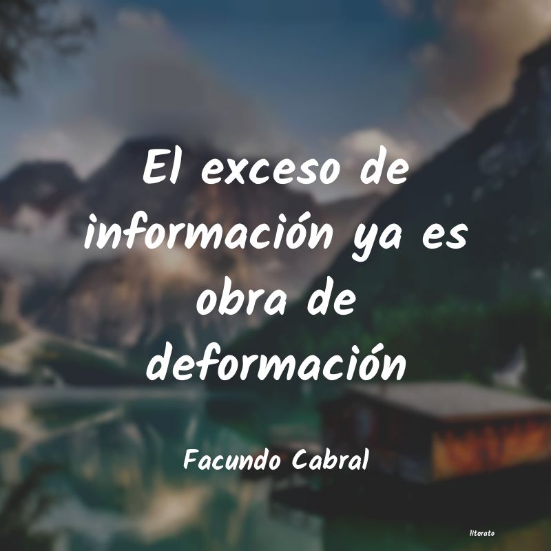 Frases de Facundo Cabral