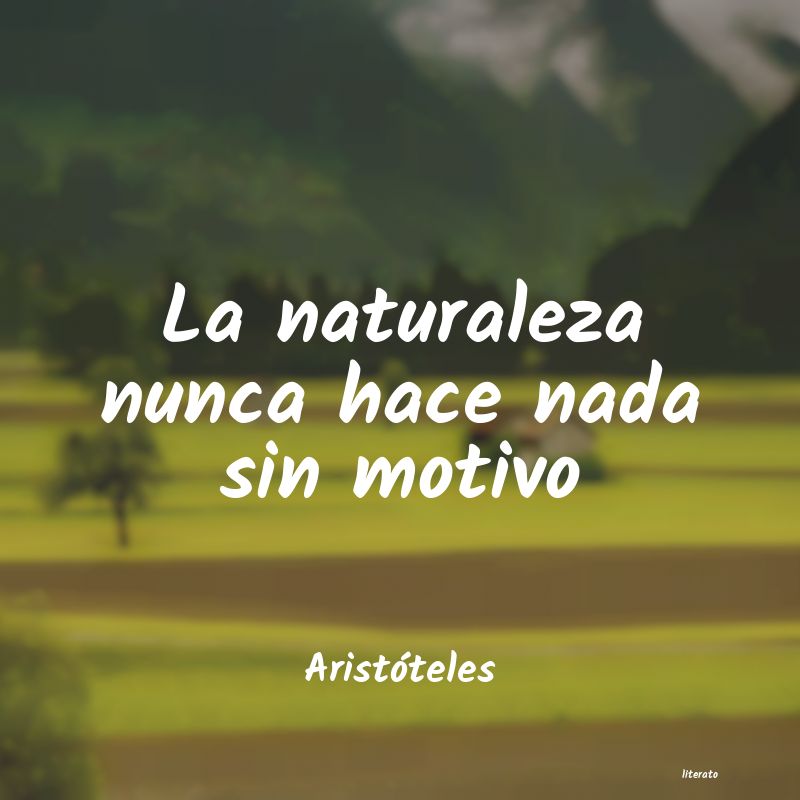 Frases de Aristóteles