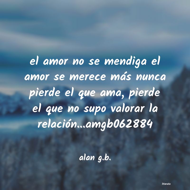 Frases de alan g.b.