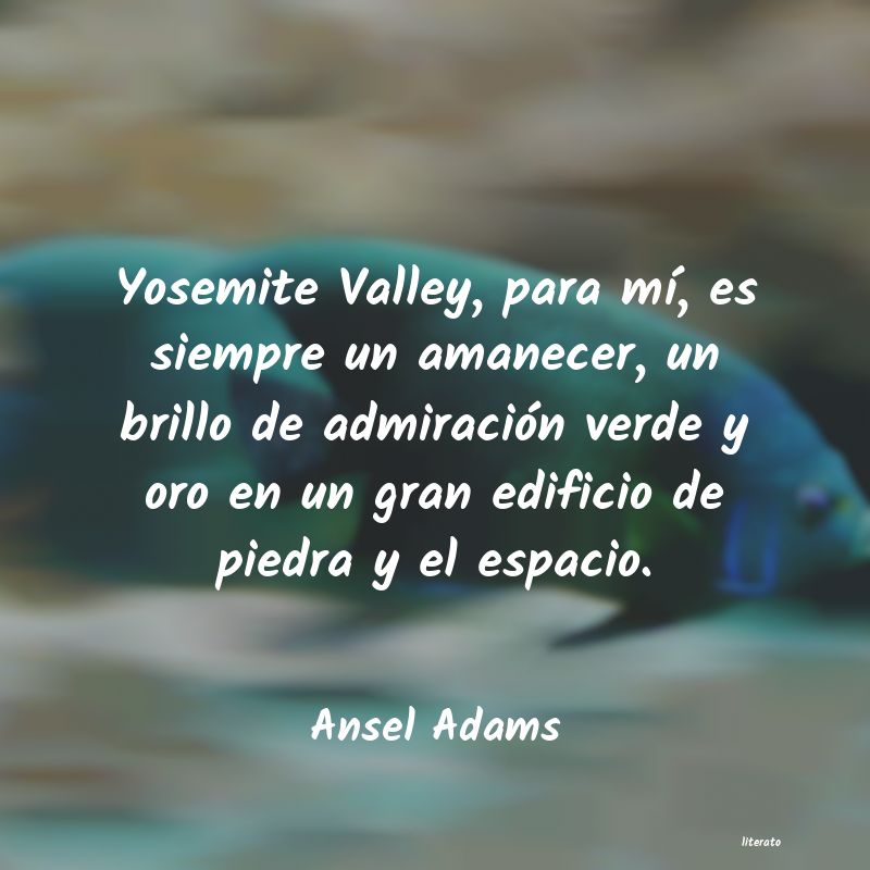 Frases de Ansel Adams