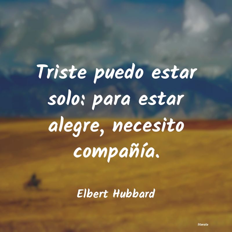 Frases de Elbert Hubbard