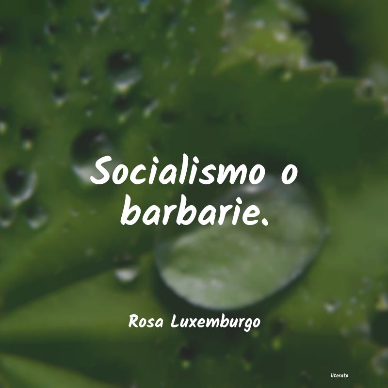 Frases de Rosa Luxemburgo