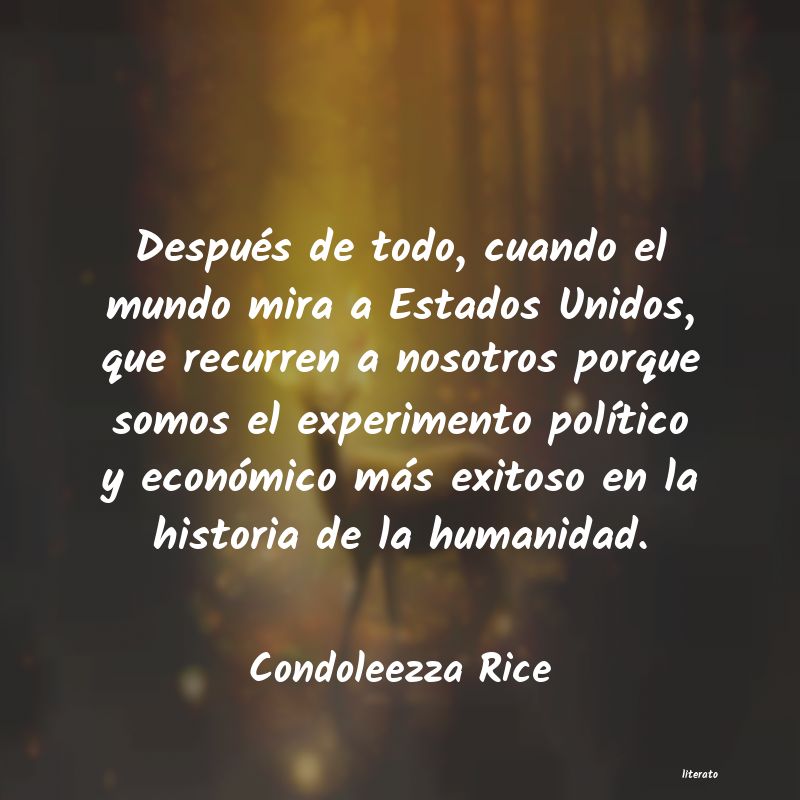 Frases de Condoleezza Rice