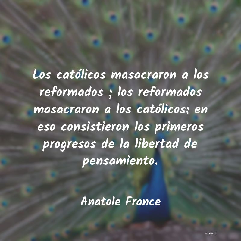 Frases de Anatole France