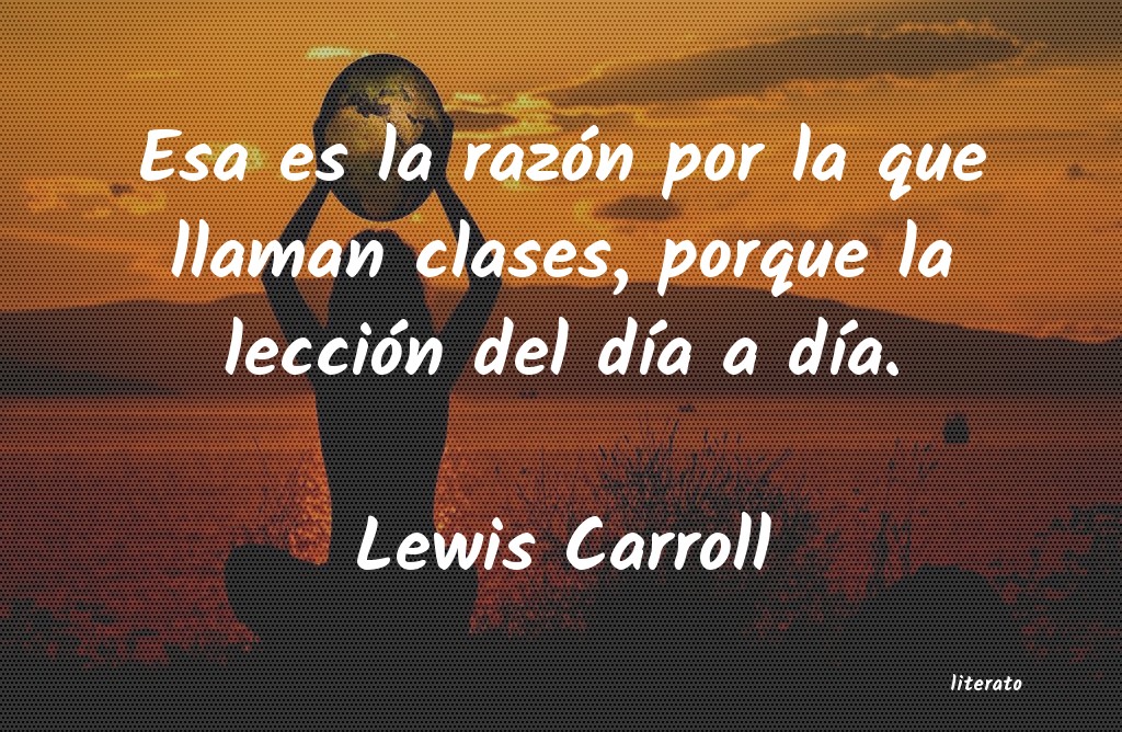 frases de Lewis Carroll