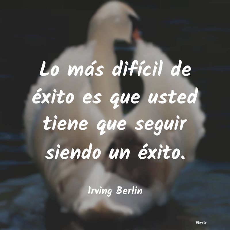 frases de Irving Berlin