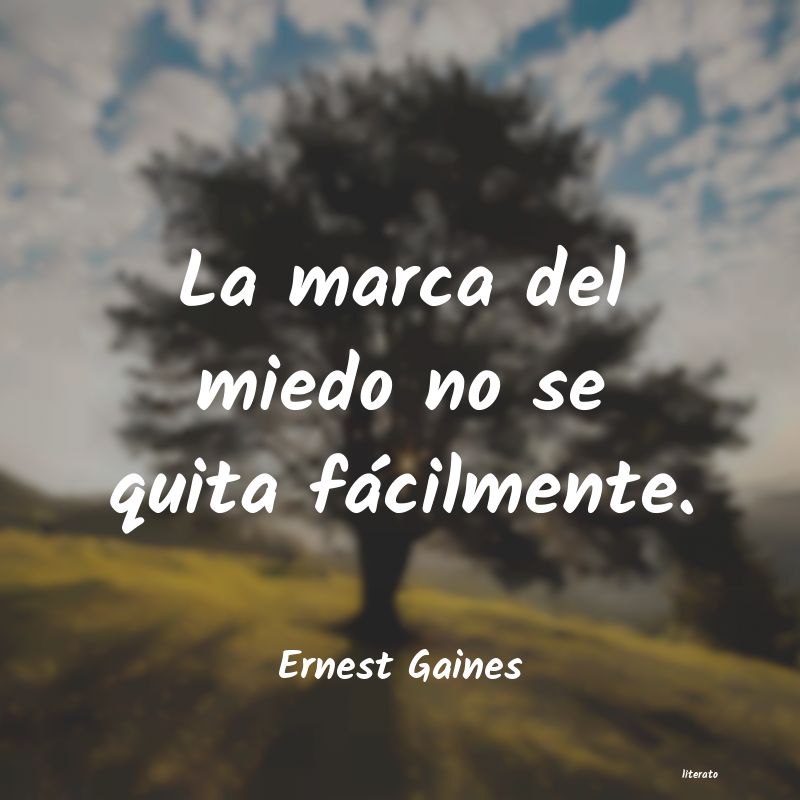 frases de Ernest Gaines