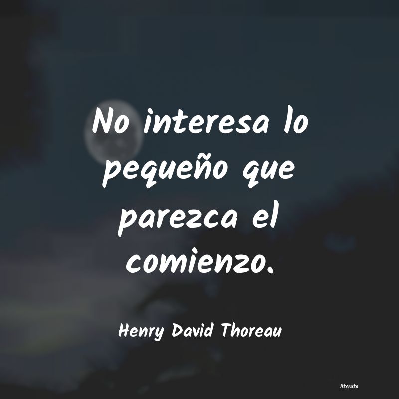 frases de Henry David Thoreau