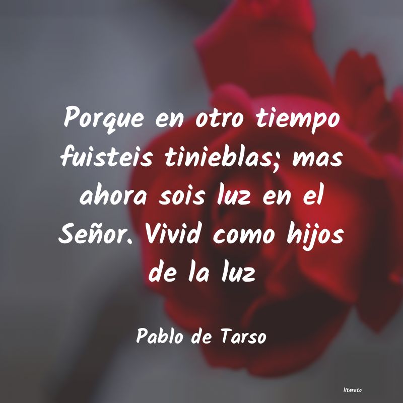 frases de Pablo de Tarso