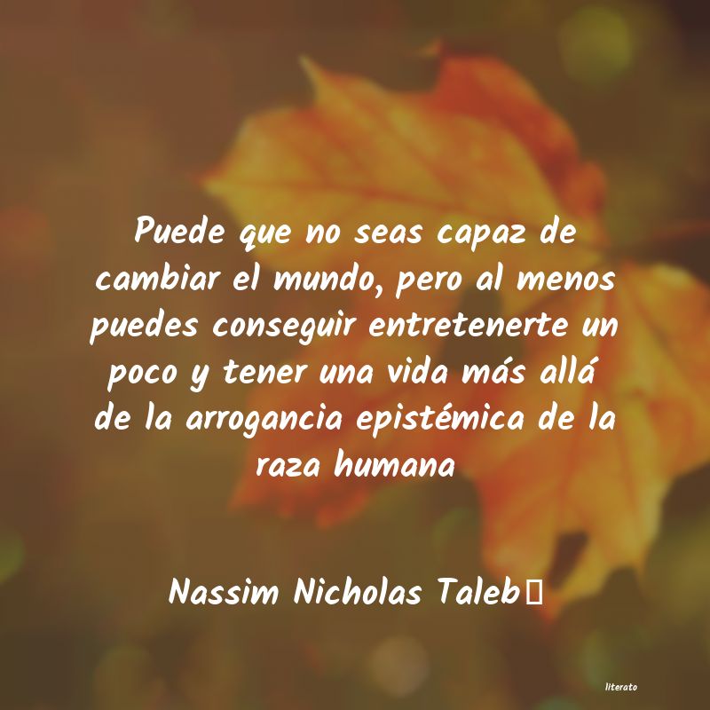 frases de Nassim Nicholas Taleb	