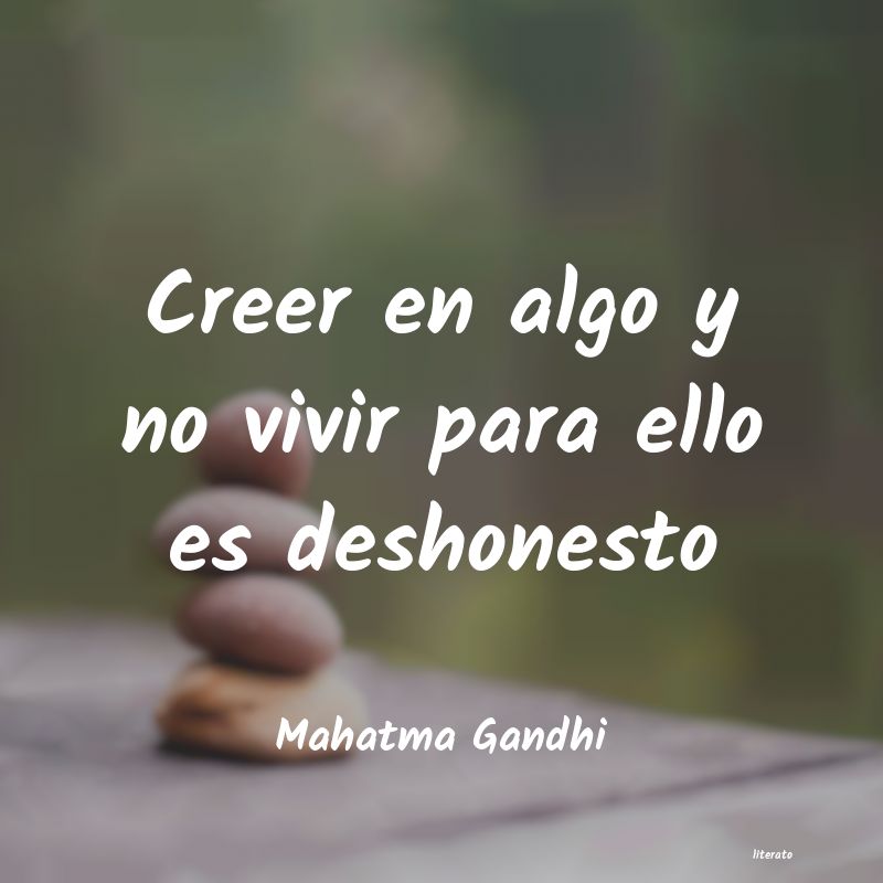 Frases de Mahatma Gandhi