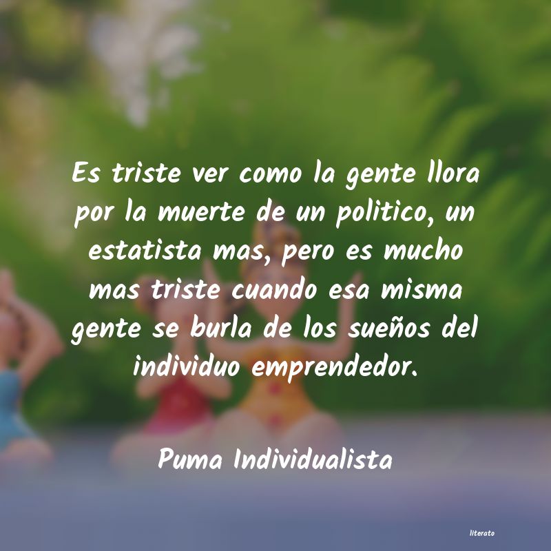 Frases de Puma Individualista