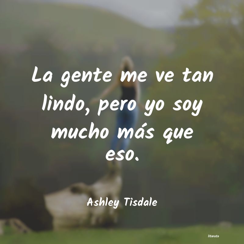 frases de Ashley Tisdale