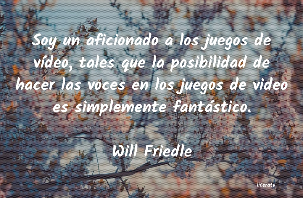 Frases de Will Friedle