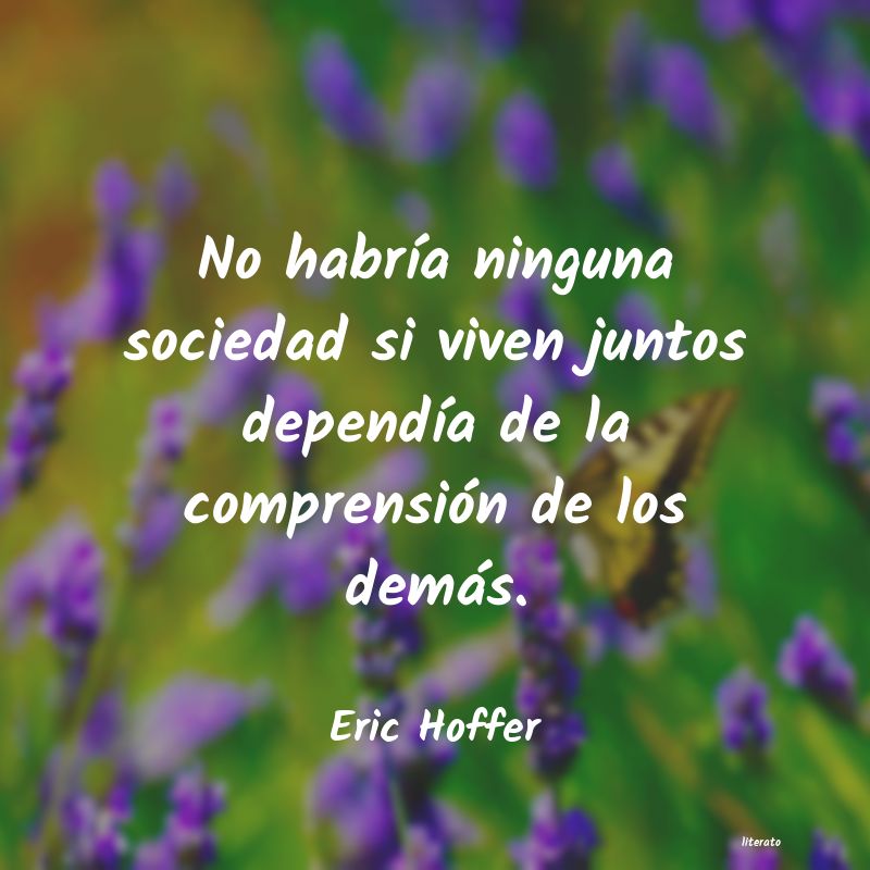 frases de Eric Hoffer