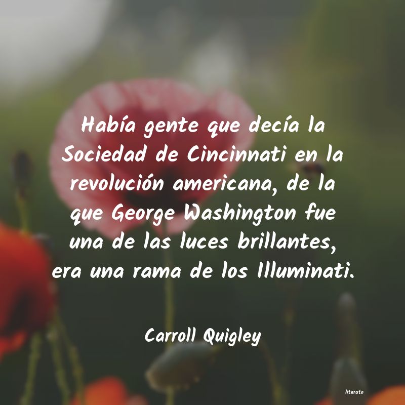 frases de Carroll Quigley
