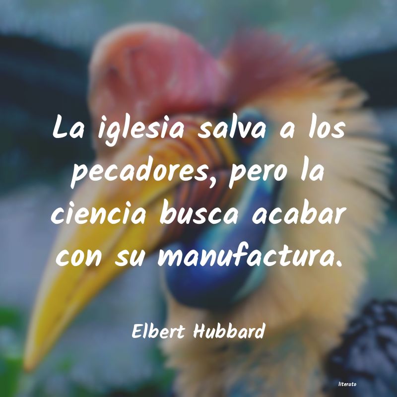 Frases de Elbert Hubbard